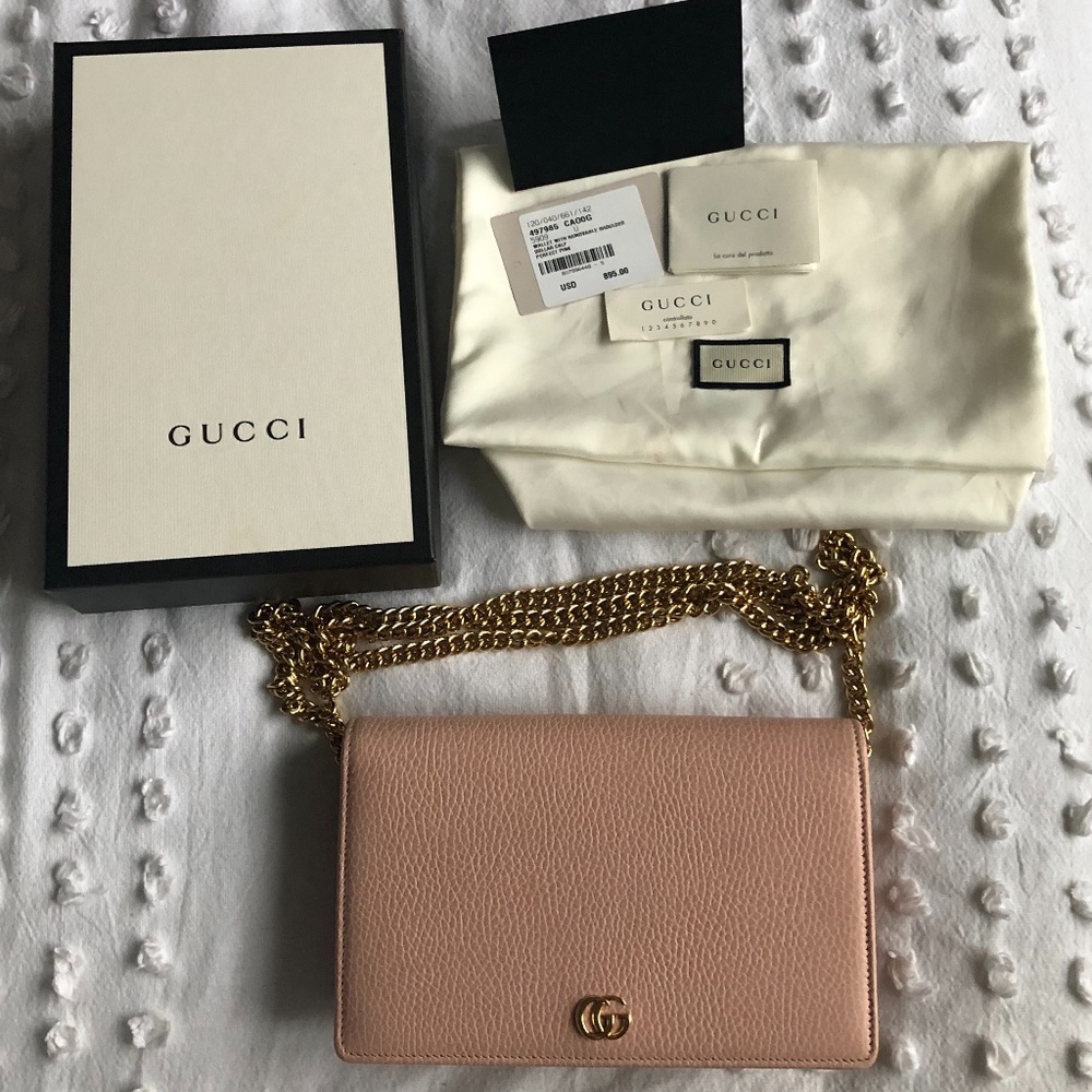 Gucci Marmont Wallet on Chain